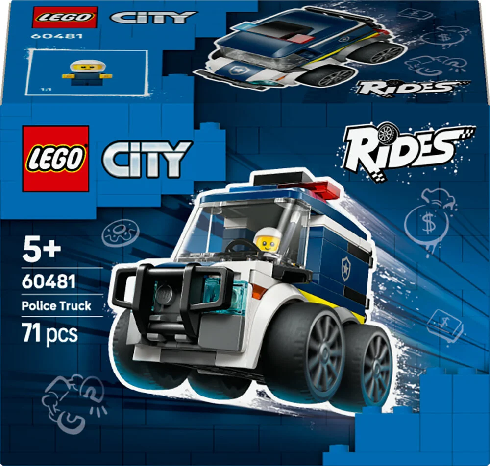 60481 LEGO City Motorer  Politivogn