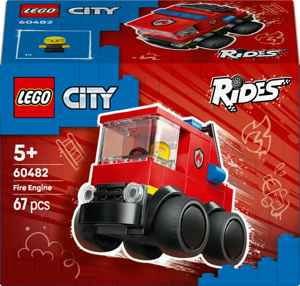 60482 LEGO City Motorer  Brandbil