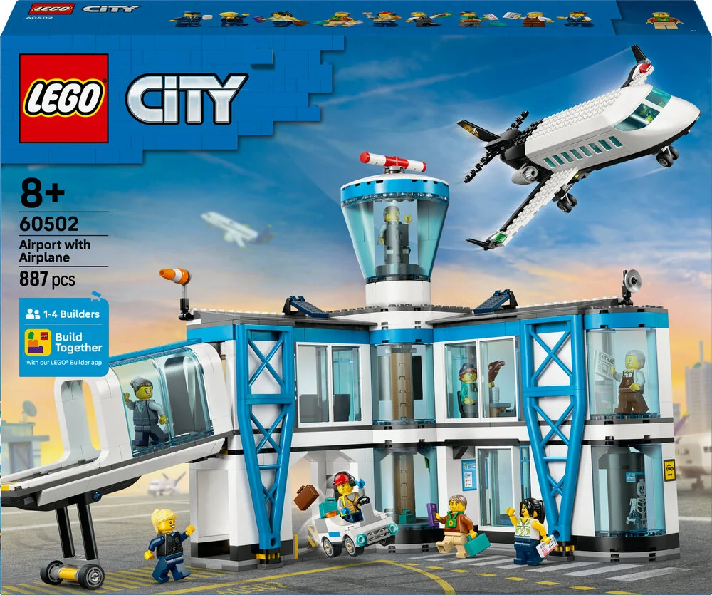 60502 LEGO City Lufthavn med fly