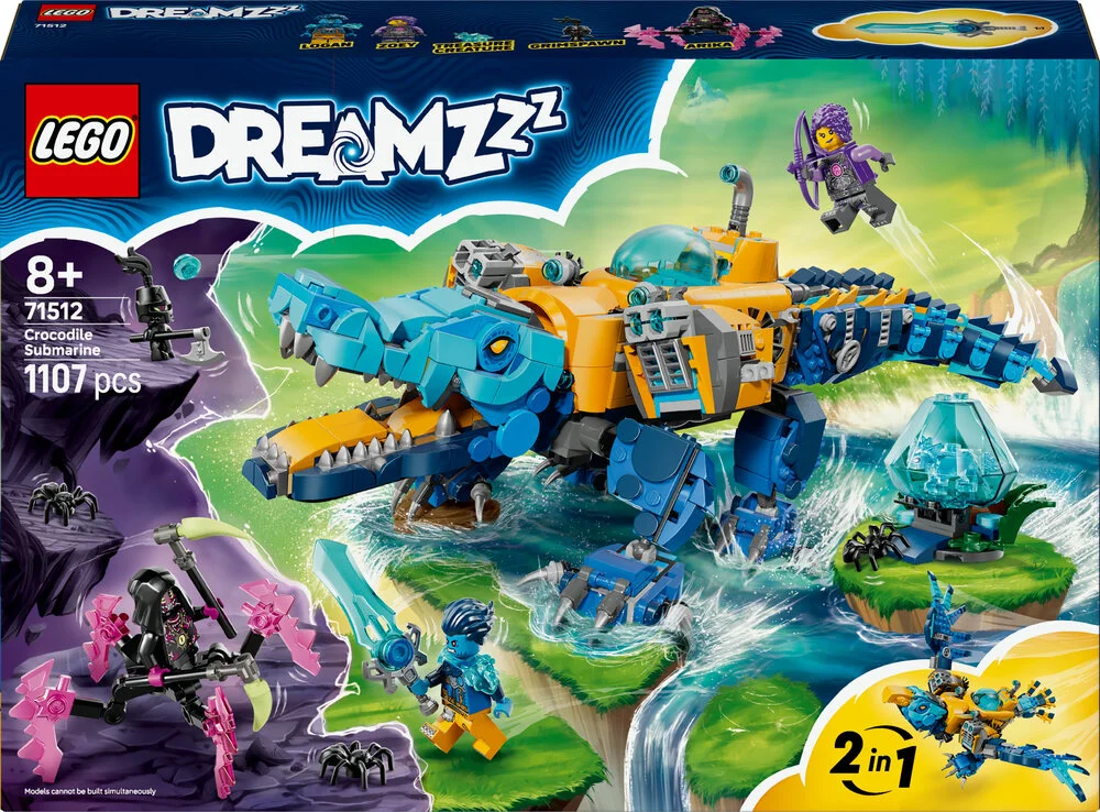 71512 LEGO DREAMZzz Krokodille-ubåd