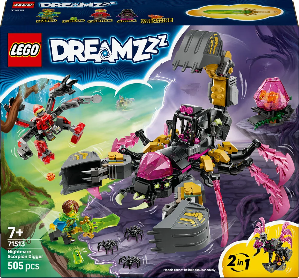 71513 LEGO DREAMZzz Mareridtsskorpion-graver