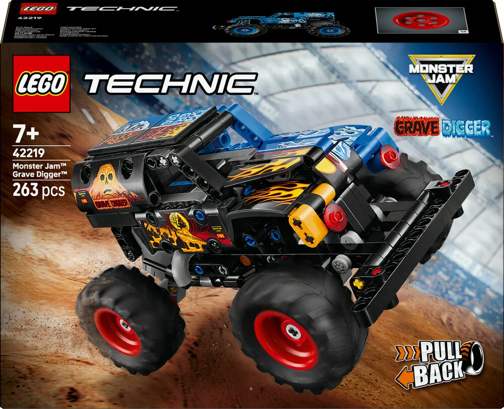 42219 LEGO Technic Monster Jam&trade; Grave Digger&trade; Fire and Ice