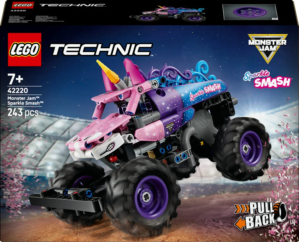 42220 LEGO Technic Monster Jam&trade; Sparkle Smash&trade; pull-back