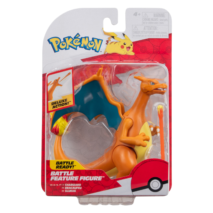 Pokemon battle feature figure Charizard