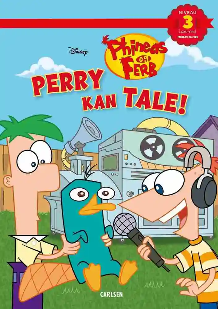 Læs med Phineas og Ferb - Perry kan tale!