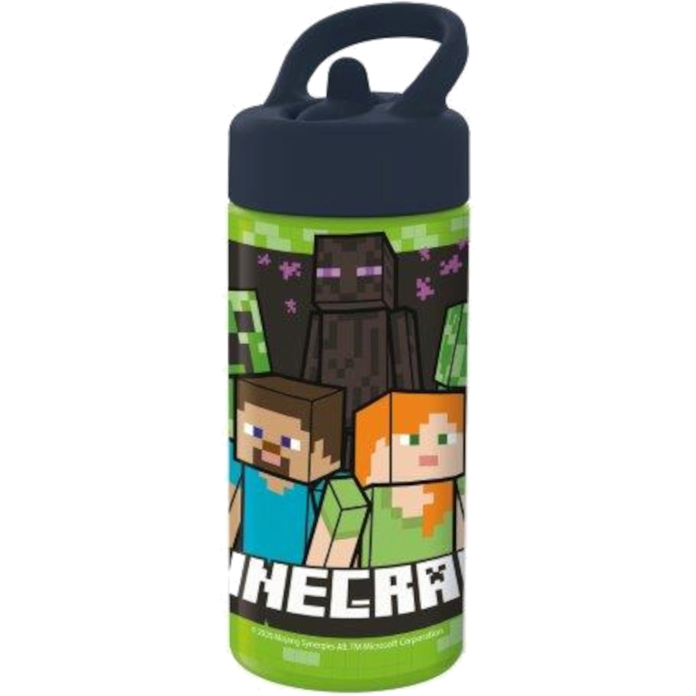 Minecraft sipper vandflaske 410 ml