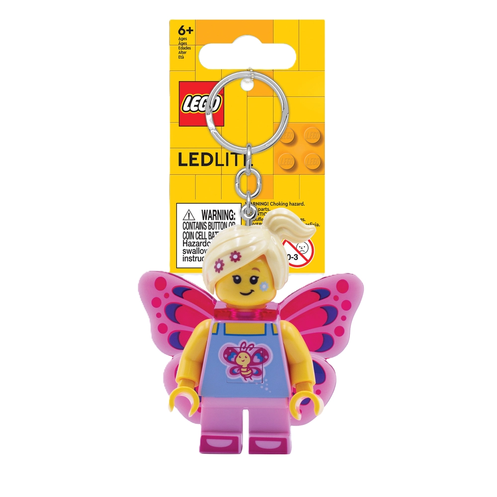 LEGO LED nøglering sommerfugl billede