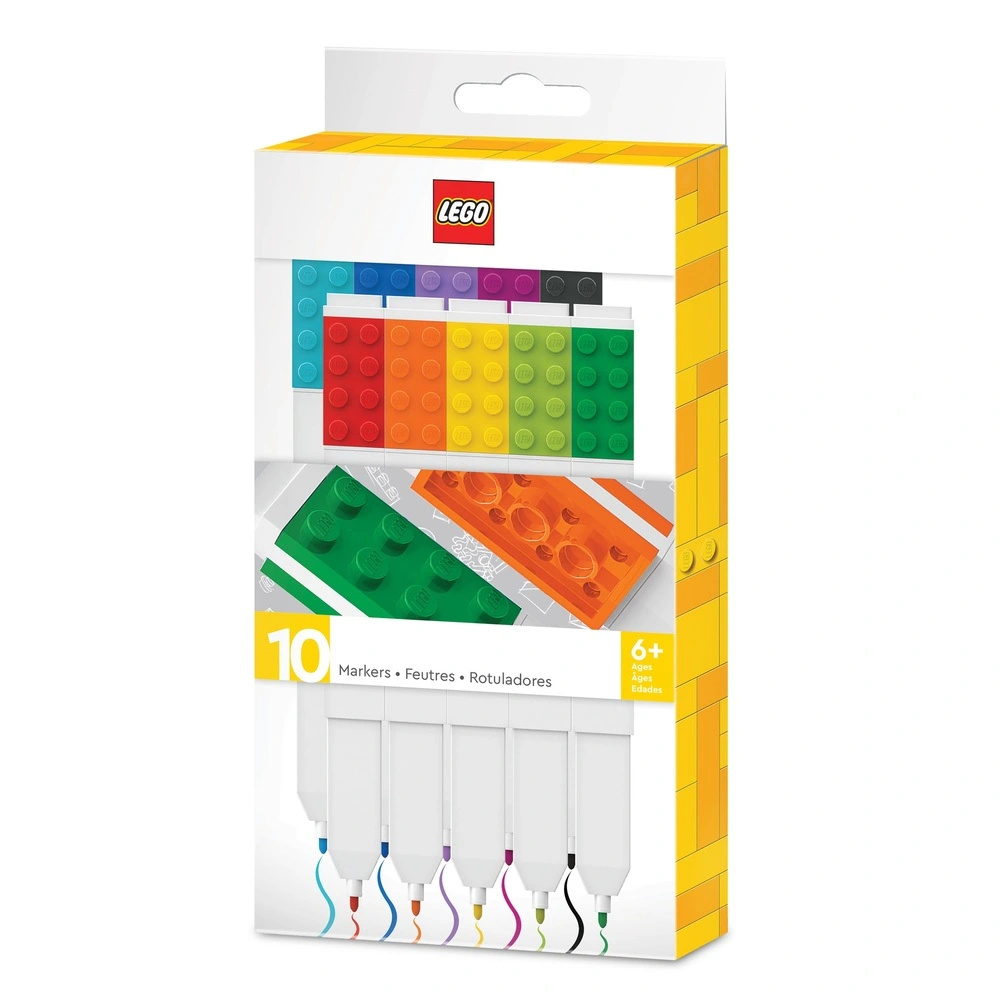 LEGO stationery tusser 10 pak billede