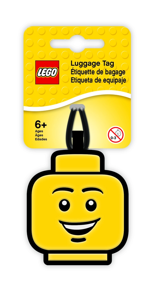 LEGO taskemærke, drengeansigt