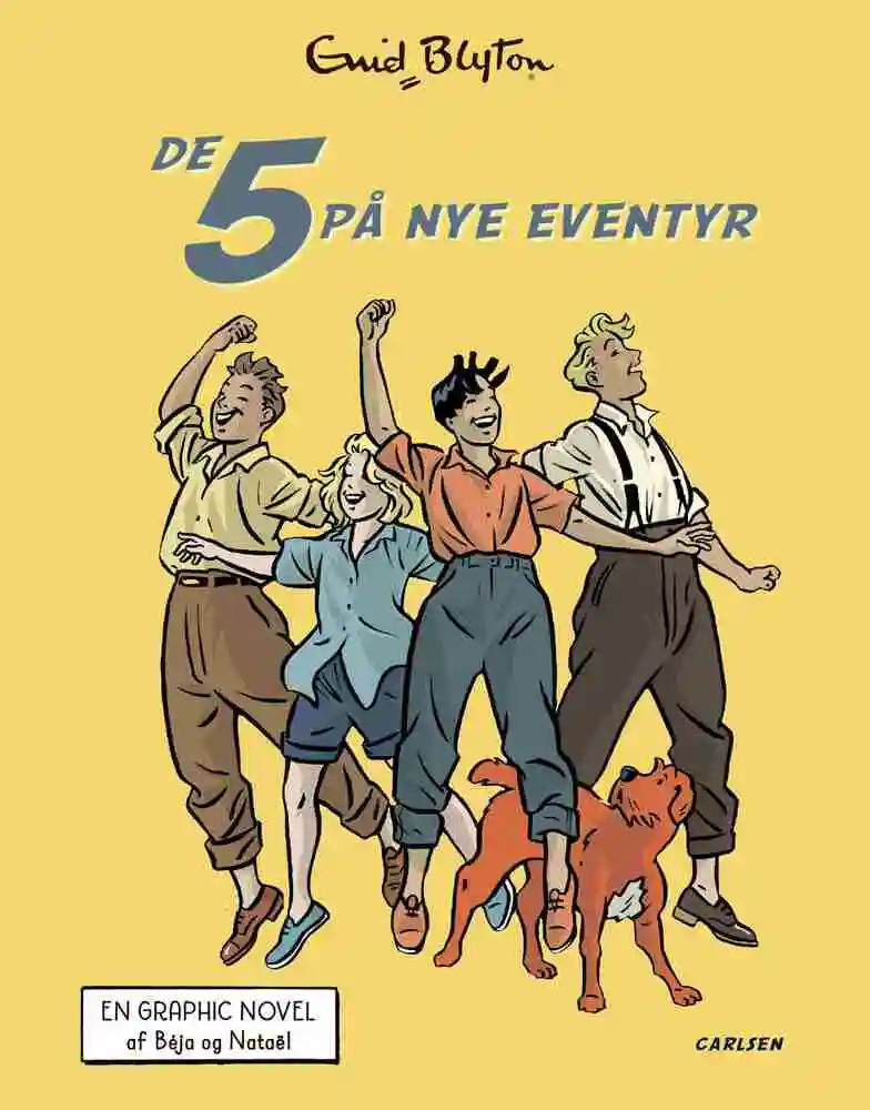De 5 på nye eventyr (3) - graphic novel