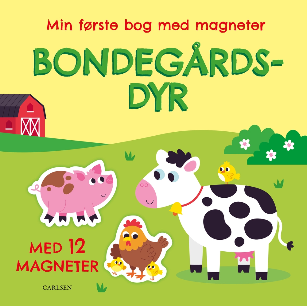 Min første bog med magneter: bondegårdsdyr