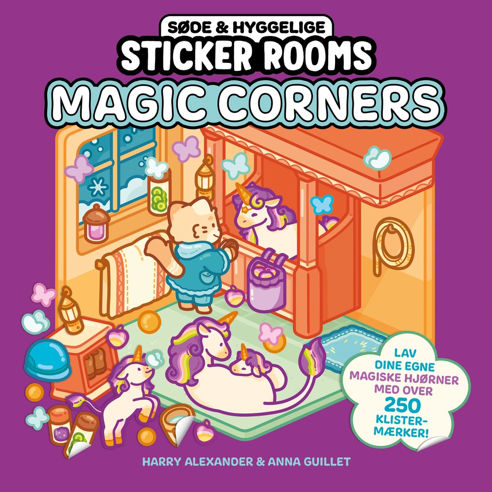 Søde og hygelige Sticker Rooms - Magic Corners