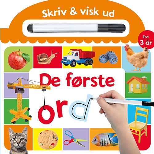 Skriv og visk ud De første ord