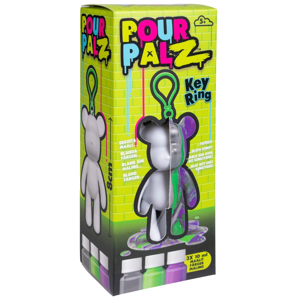 Pour Palz Bear nøglering ass billede