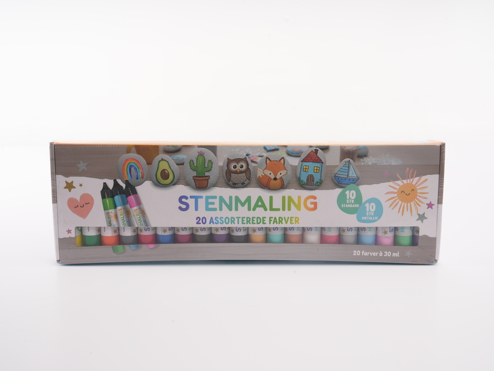 Stenmaling 20 STK 30ml billede