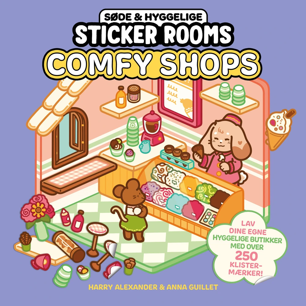 Søde og hyggelige Sticker Rooms - Comfy Shops