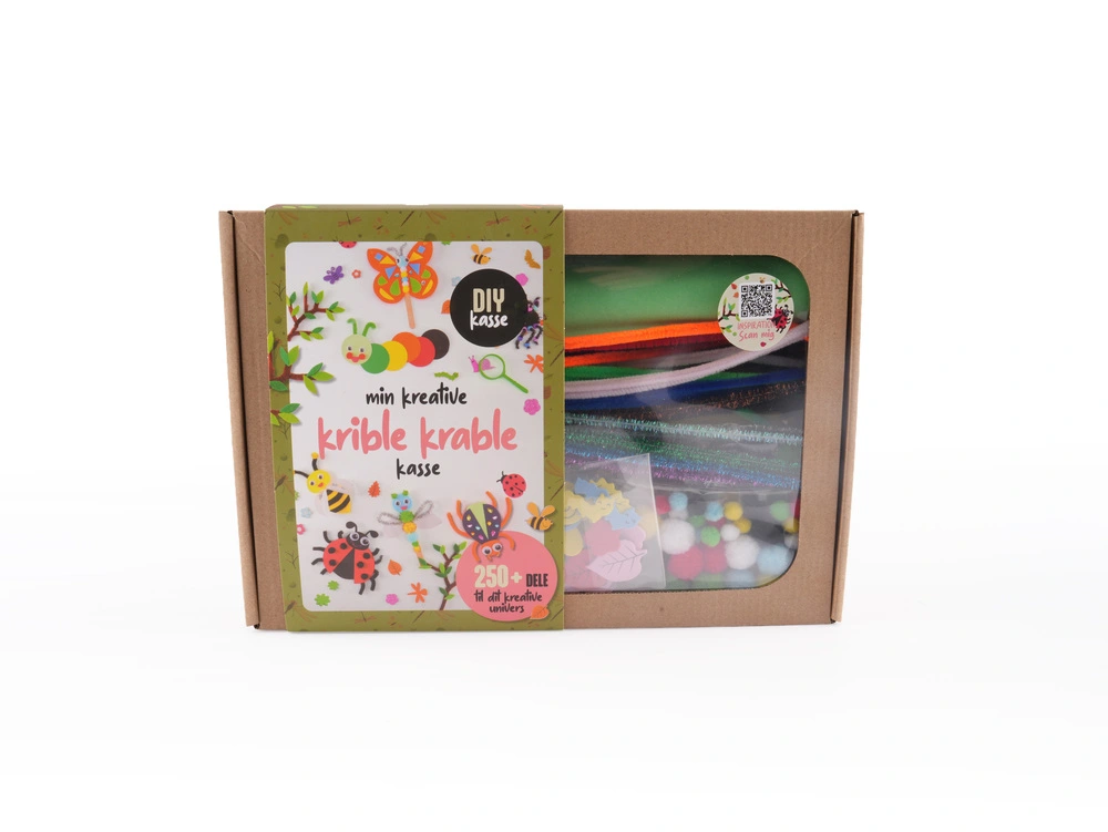 Krea Hobbyboks Diy Kriblekrable M/250 Dele billede
