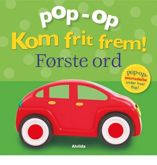D1 Kom frit frem - Første ord (pop op-overraskelse under hver flap)