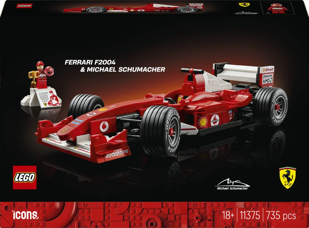 11375 LEGO Icons Ferrari F2004 og Michael Schumacher billede