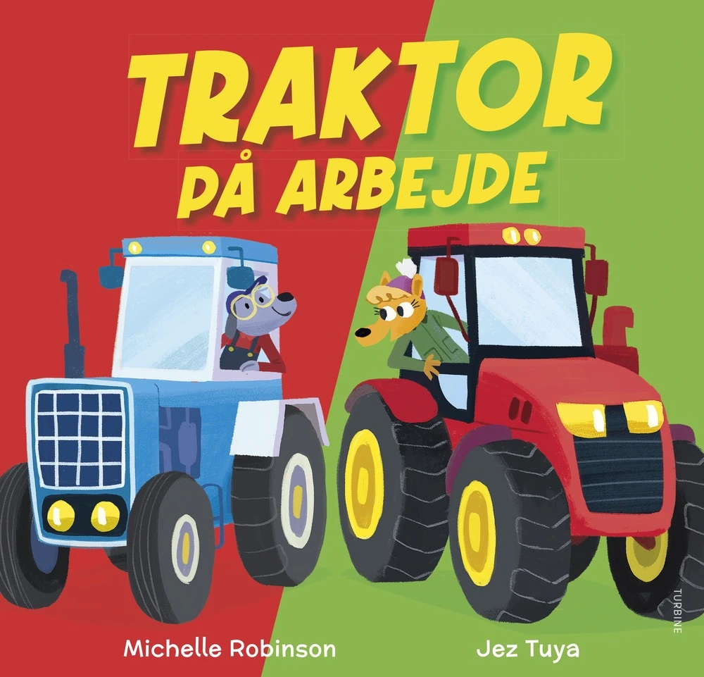 Traktor på arbejde
