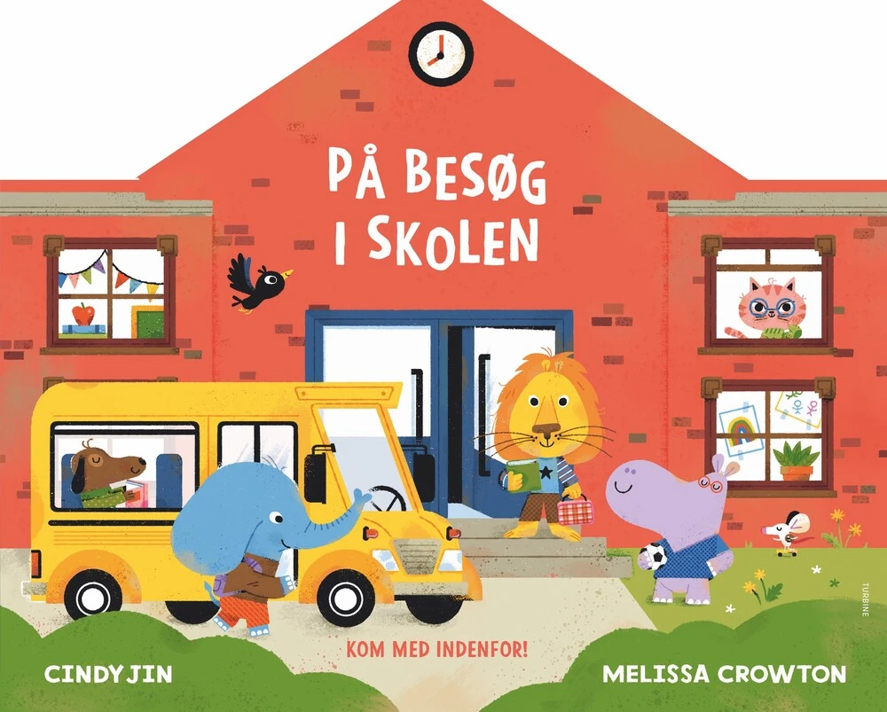 På besøg i skolen