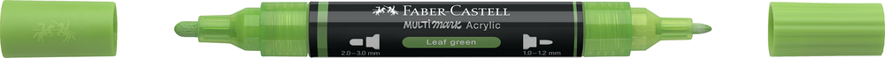 Multimarker Akryl Faber Castell SP 112 Leaf Green m. 2 spids
