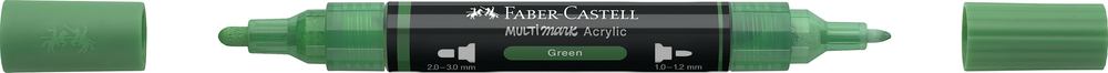 Multimarker Akryl Faber Castell SP 316 Green m. 2 spids