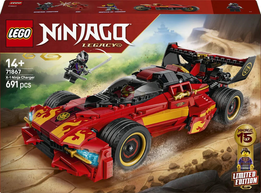 LEGO Ninjago 71867 X-1 ninjabil  15-års jubilæum