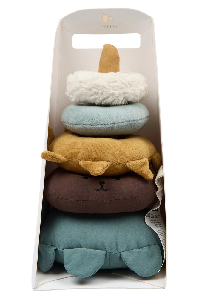 Fabric Stack Tower - Bear billede
