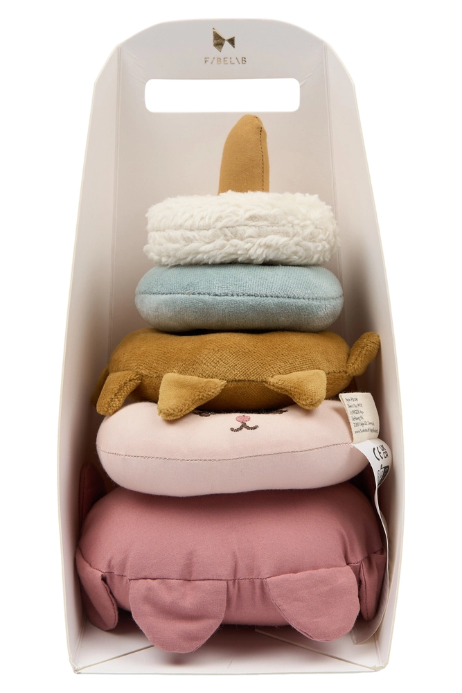 Fabric Stack Tower - Bunny billede