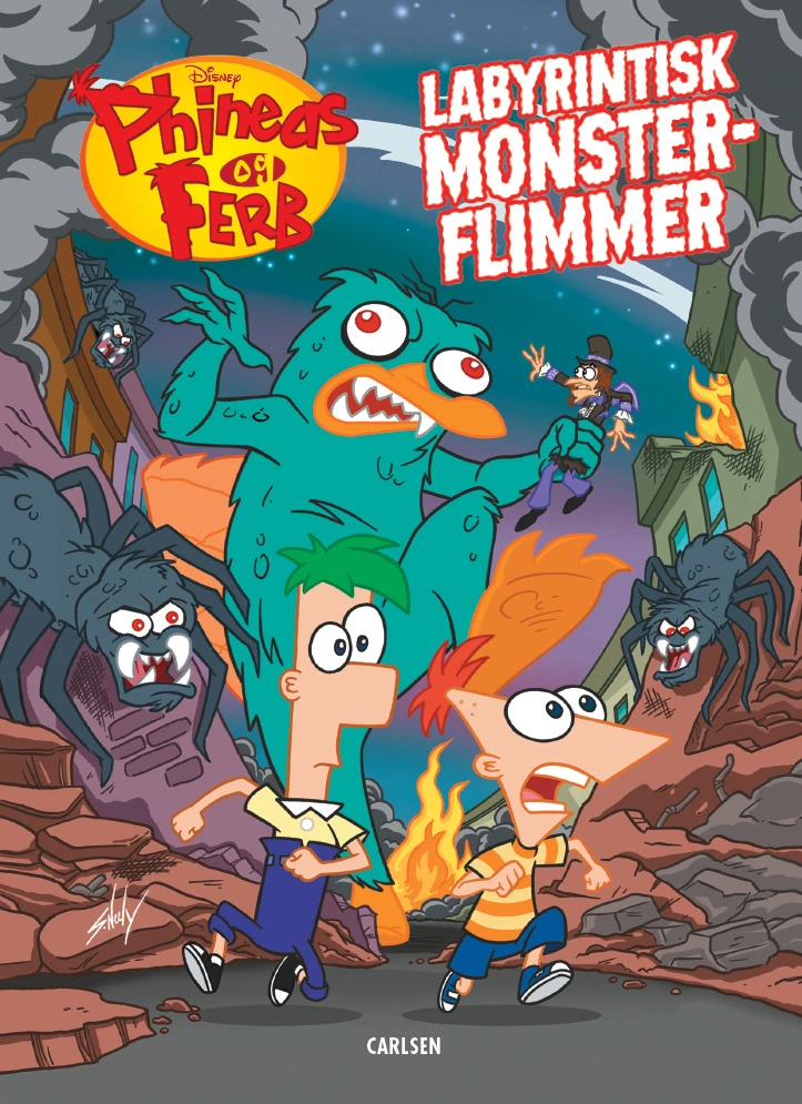Phineas og Ferb: Labyrintisk monsterflimmer - graphic novel