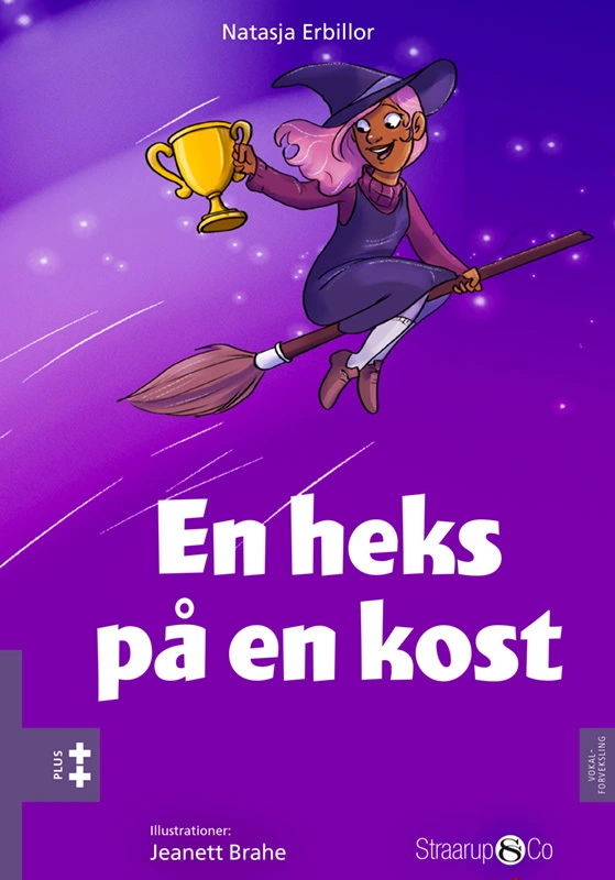 En heks på en kost