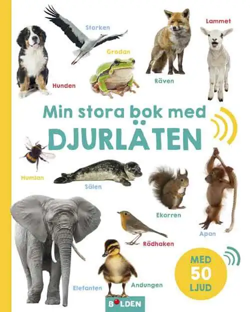 Min stora bok med djurläten