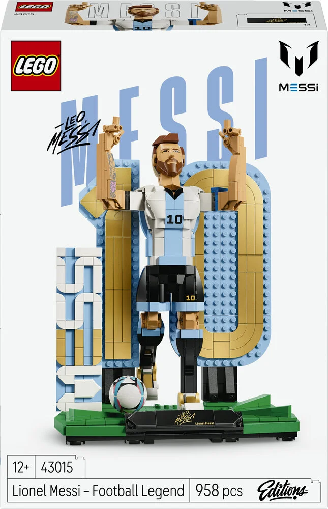 LEGO Editions Football 43015 Lionel Messi fodboldlegende billede