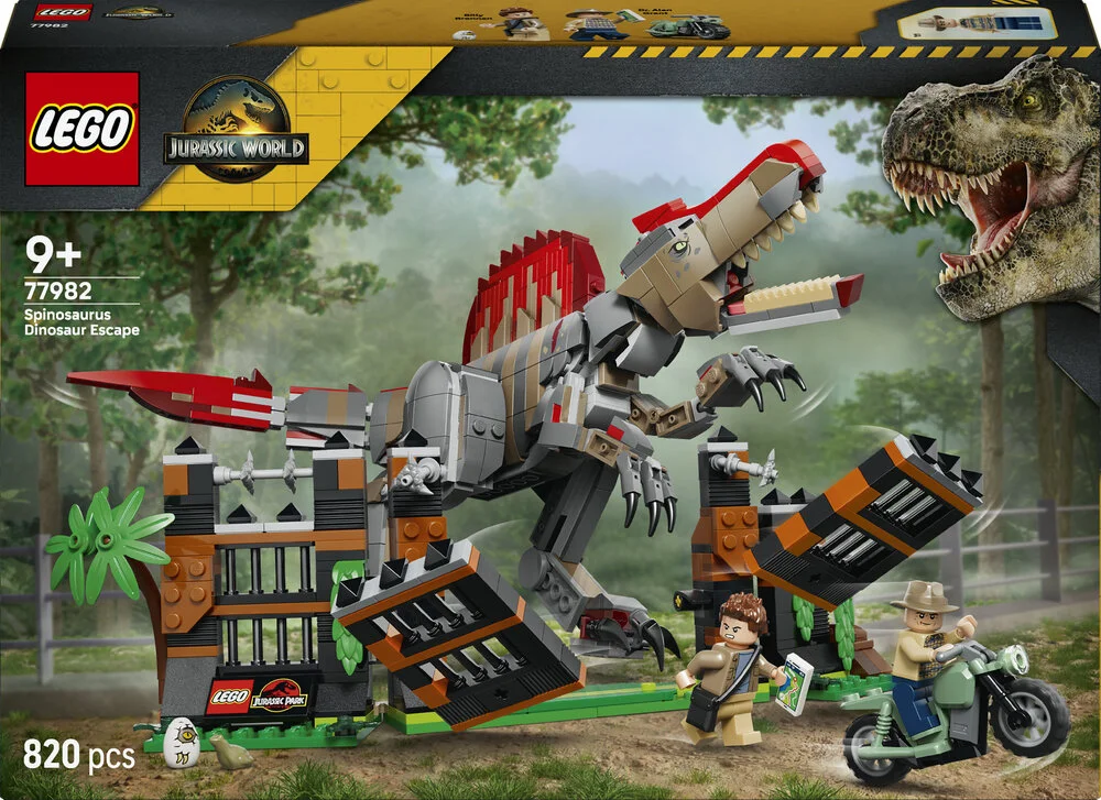 LEGO Jurassic World 77982 Spinosaurus-dinosaurflugt