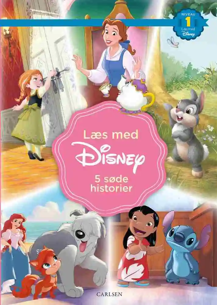 Læs med Disney - fem søde historier