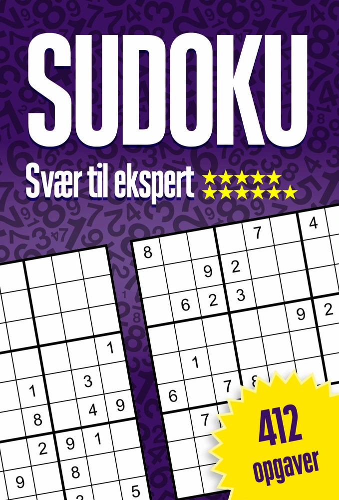 Sudoku svær-ekspert