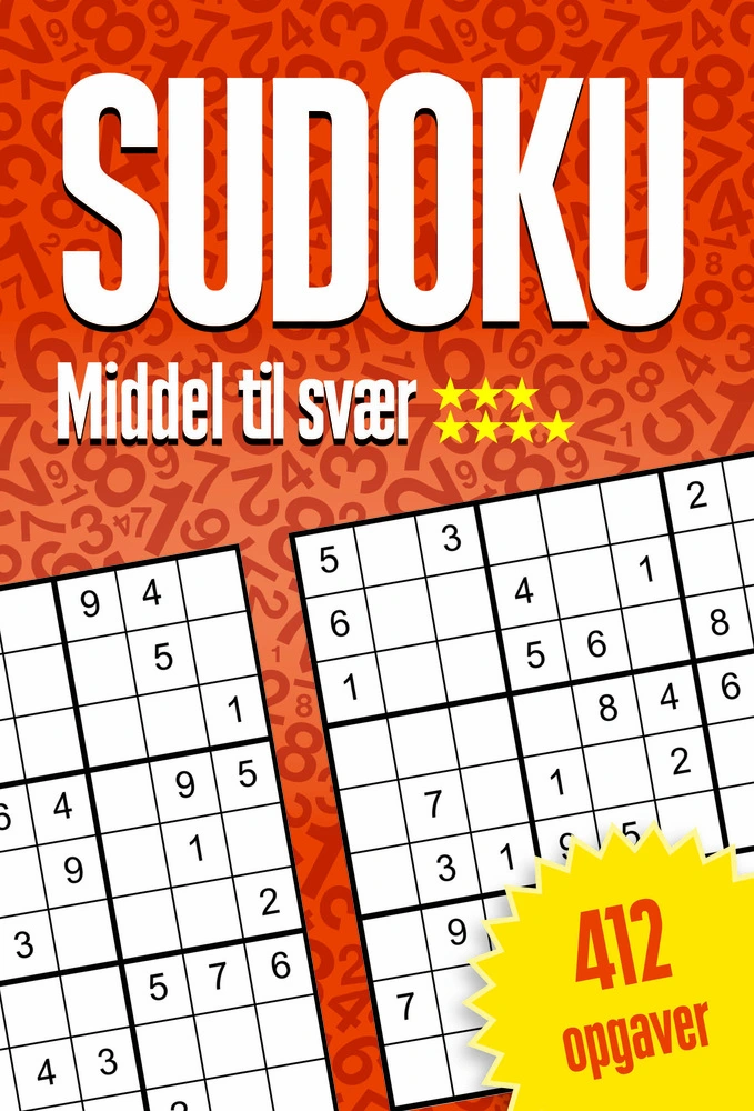 Sudoku middel-svær