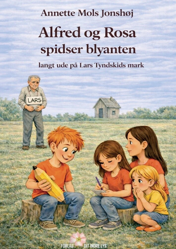 Alfred og Rosa spidser blyanten langt ude på Lars Tyndskids mark