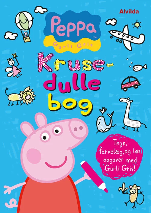 Billede af Peppa Pig - Gurli Gris - Krusedullebog hos Legekæden