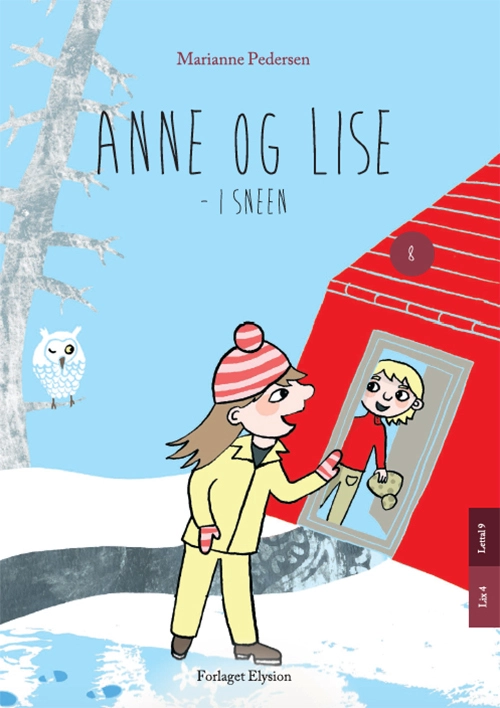 Billede af Anne og Lise - i sneen