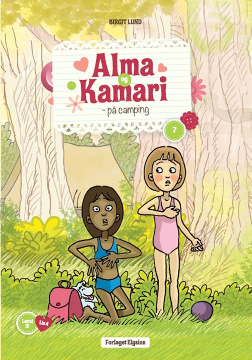 Se Alma og Kamari på camping hos Legekæden