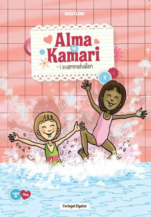 Se Alma og Kamari i svømmehallen hos Legekæden