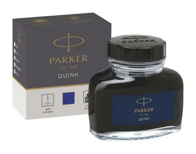 Blæk Parker quink blå permanent