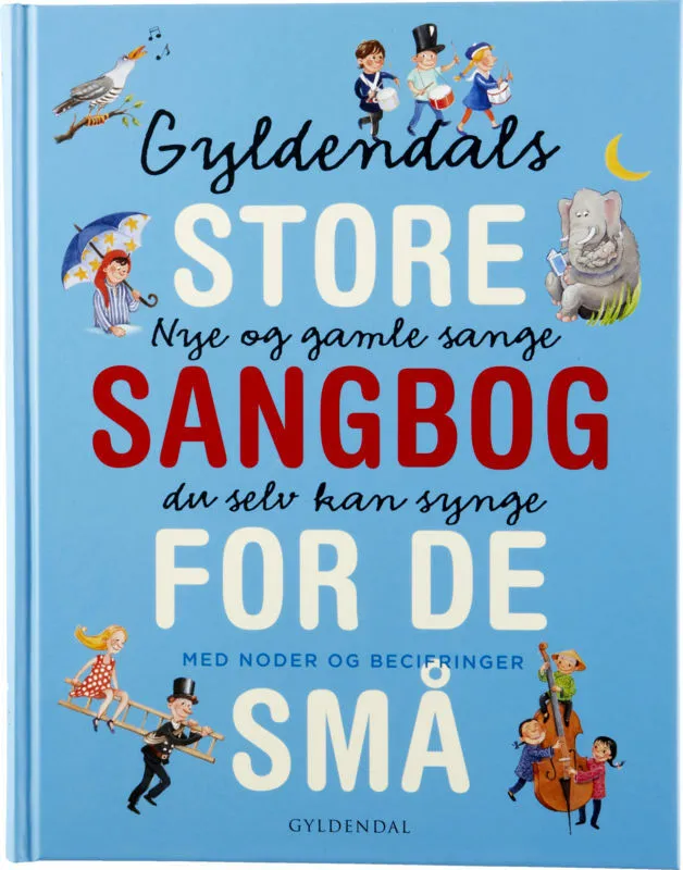 Billede af Gyldendals store sangbog for de små