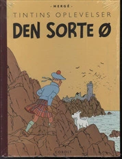 Billede af Tintin: Den sorte ø - retroudgave