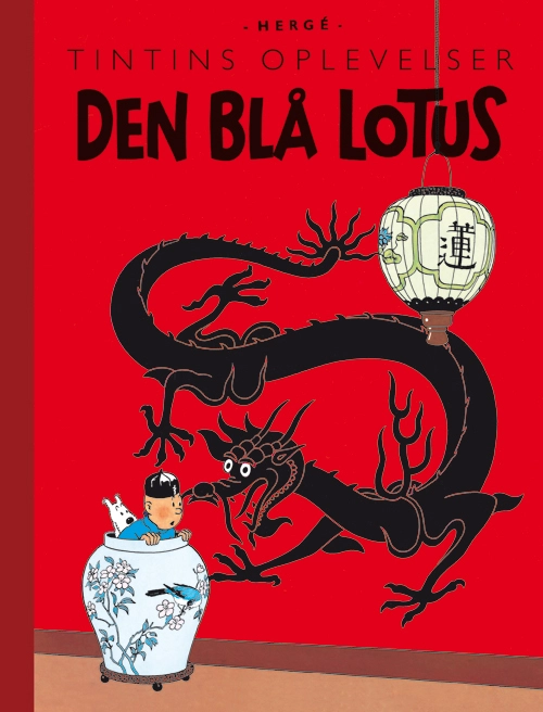 Se Tintin: Den Blå Lotus - retroudgave hos Legekæden